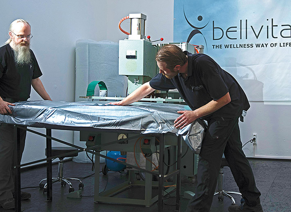 Vinyl mit Thermotrennwand